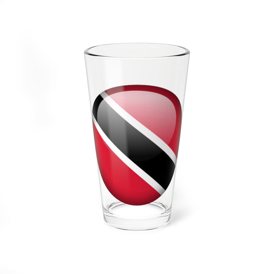 Flag orb Trinidad and Tobago (Trinidad and Tobago) Pint Glass 16oz