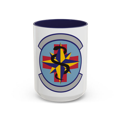6 Healthcare Operations Squadron AMC (U.S. Air Force) Accent Coffee Mug