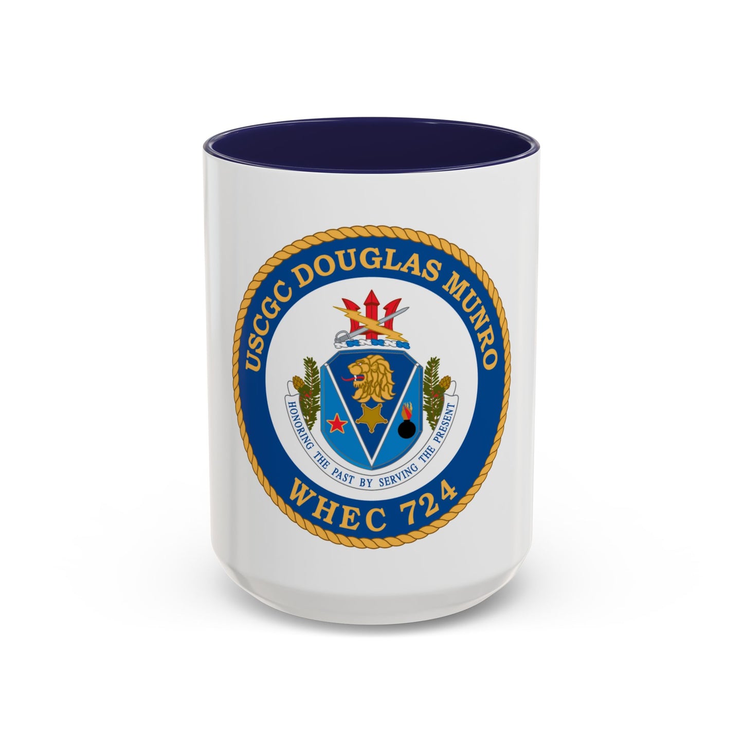 USCGC Douglas Munro (U.S. Coast Guard) Accent Coffee Mug