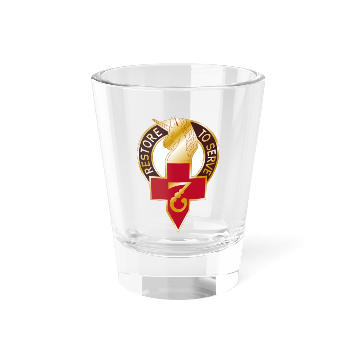 807 Surgical Hospital (U.S. Army) Shot Glass 1.5oz