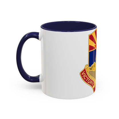 Tasse à café décorative du groupe de soutien régional 198 (armée américaine)