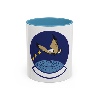 4 Space Control Squadron AFSPC (U.S. Air Force) Accent Coffee Mug