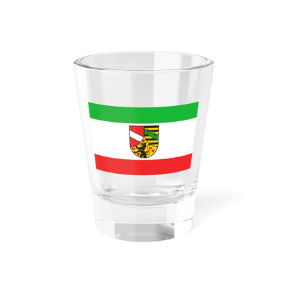 Flag of Saale Holzland Kreis Germany - Shot Glass 1.5oz