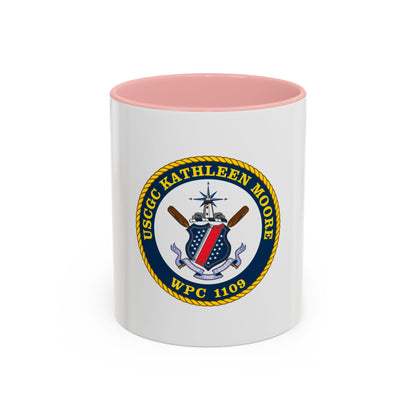 USCGC Kathleen Moore (U.S. Coast Guard) Accent Coffee Mug