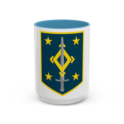 4th Maneuver Enhancement Brigade (U.S. Army) Accent Coffee Mug