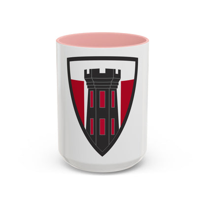 176 Engineer Brigade (U.S. Army) Accent Coffee Mug