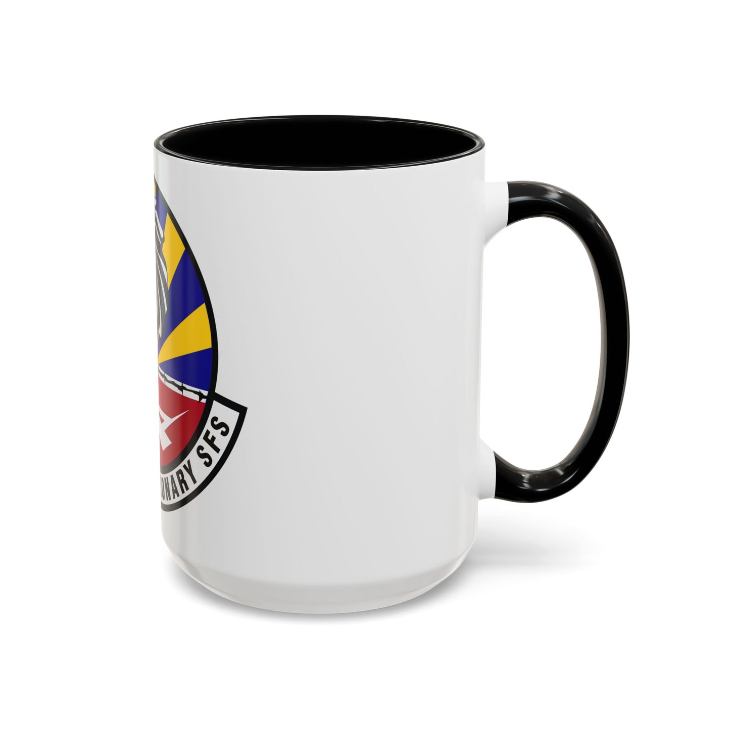 532d Expeditionary Security Forces Squadron (U.S. Air Force) Accent Coffee Mug