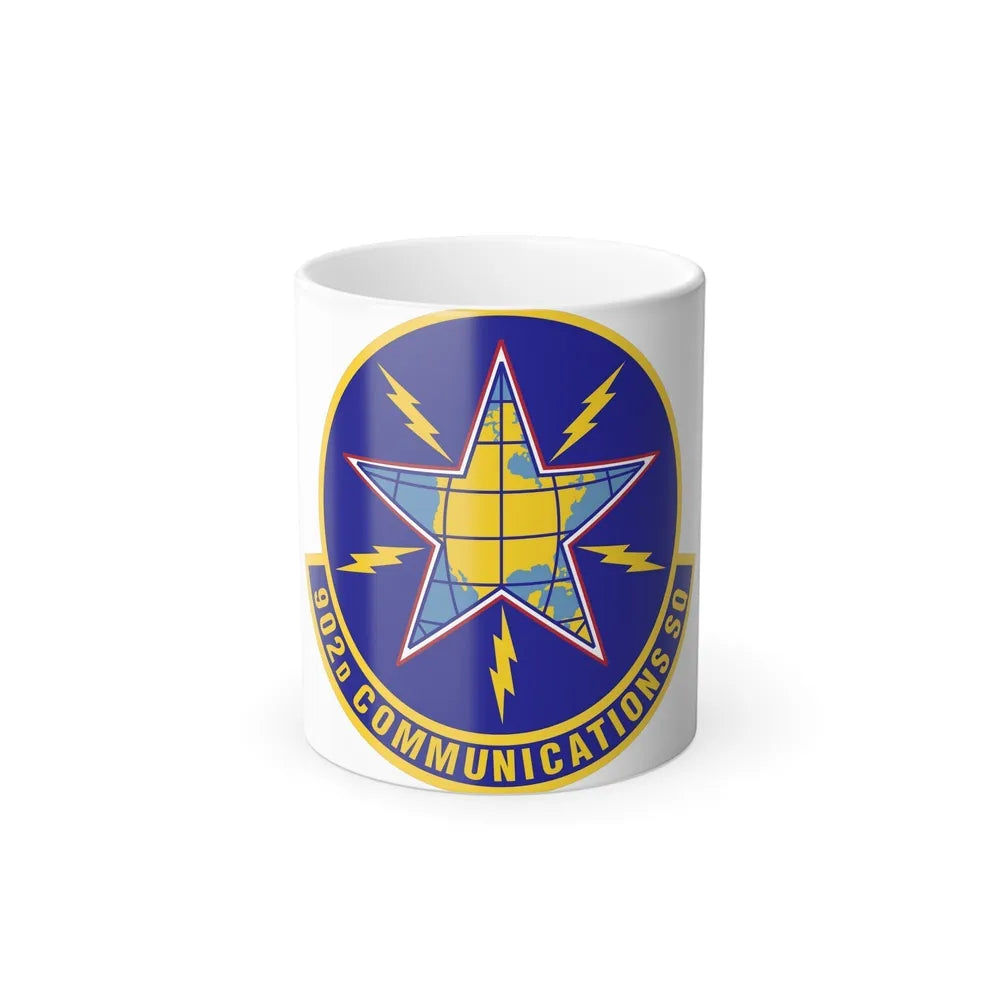 902d Communications Squadron (U.S. Air Force) Color Changing Coffee Mug-11oz-Go Mug Yourself