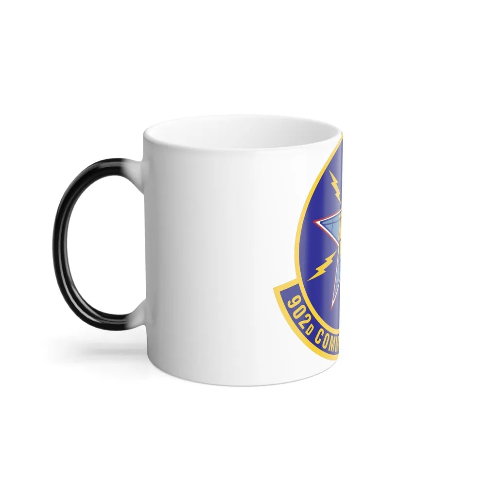 902d Communications Squadron (U.S. Air Force) Color Changing Coffee Mug-Go Mug Yourself