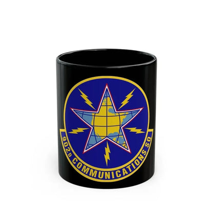 902d Communications Squadron (U.S. Air Force) Black Coffee Mug 11oz - Go Mug Yourself