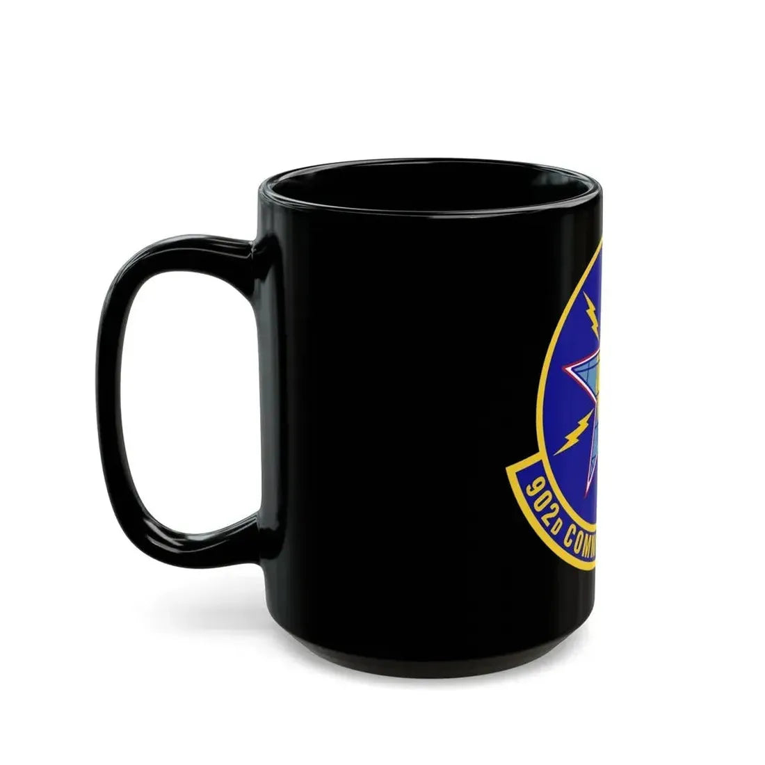 902d Communications Squadron (U.S. Air Force) Black Coffee Mug - Go Mug Yourself