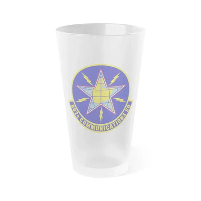 902d Communications Squadron (U.S. Air Force) Frosted Pint Glass 16oz 16oz Frosted - Go Mug Yourself