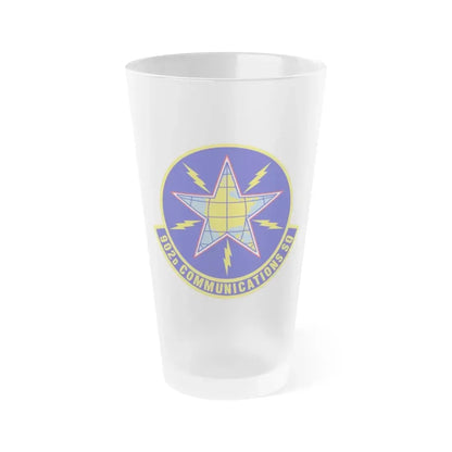 902d Communications Squadron (U.S. Air Force) Frosted Pint Glass 16oz 16oz Frosted - Go Mug Yourself