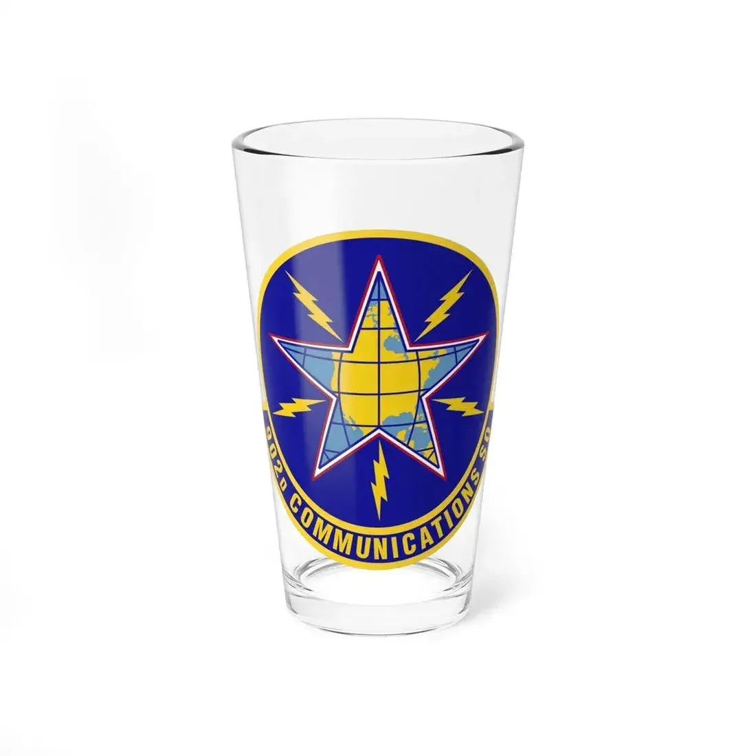 902d Communications Squadron (U.S. Air Force) Pint Glass 16oz 16oz - Go Mug Yourself