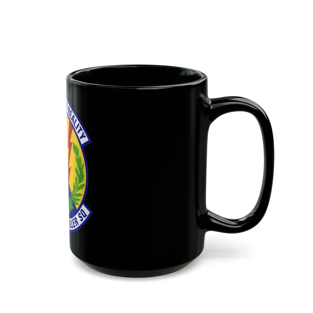 902d Comptroller Squadron (U.S. Air Force) Black Coffee Mug-Go Mug Yourself