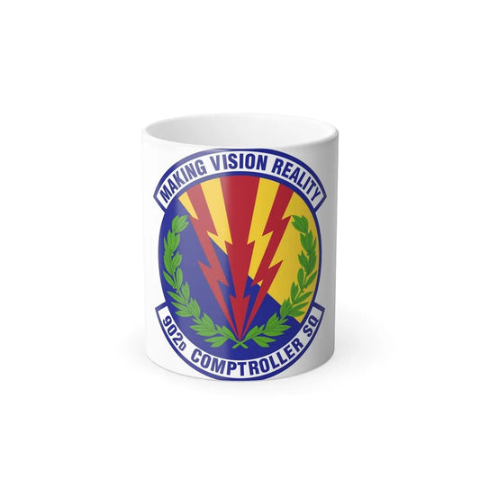 902d Comptroller Squadron (U.S. Air Force) Color Changing Coffee Mug-11oz-Go Mug Yourself