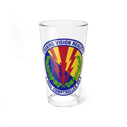 902d Comptroller Squadron (U.S. Air Force) Pint Glass 16oz-16oz-Go Mug Yourself