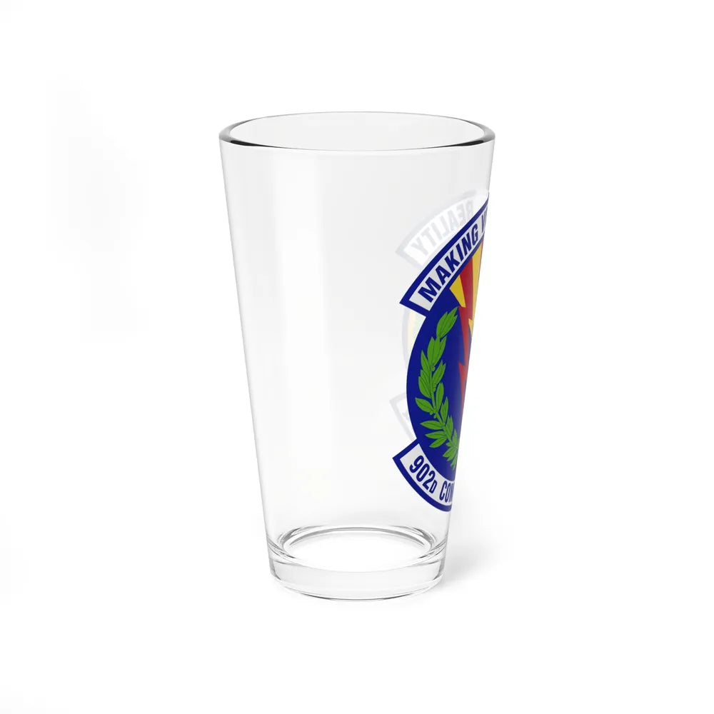 902d Comptroller Squadron (U.S. Air Force) Pint Glass 16oz-Go Mug Yourself