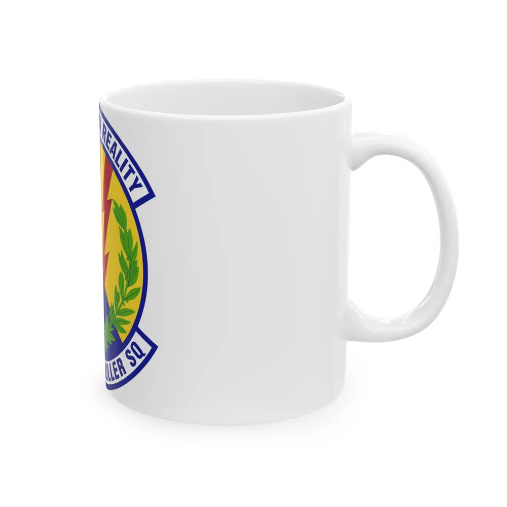 902d Comptroller Squadron (U.S. Air Force) White Coffee Mug-Go Mug Yourself