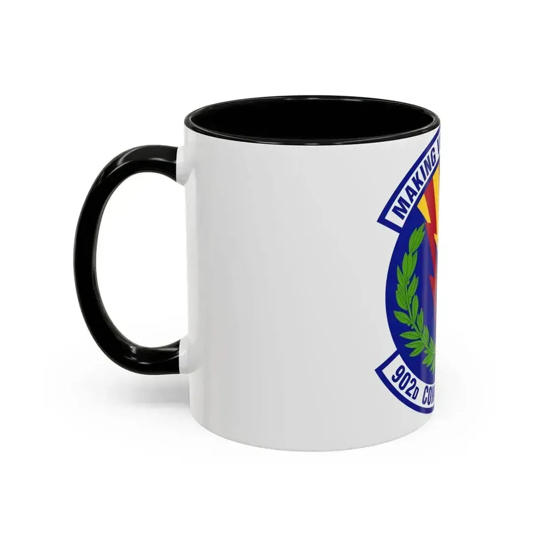 902d Comptroller Squadron (U.S. Air Force) Accent Coffee Mug - Go Mug Yourself
