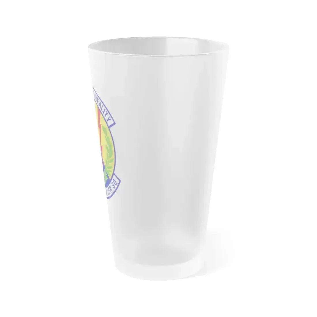 902d Comptroller Squadron (U.S. Air Force) Frosted Pint Glass 16oz - Go Mug Yourself