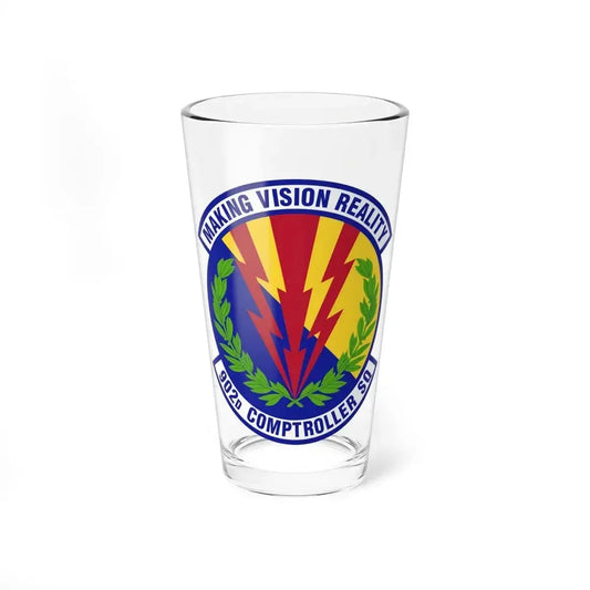 902d Comptroller Squadron (U.S. Air Force) Pint Glass 16oz 16oz - Go Mug Yourself