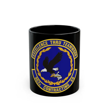 902d Contracting Squadron (U.S. Air Force) Black Coffee Mug-11oz-Go Mug Yourself