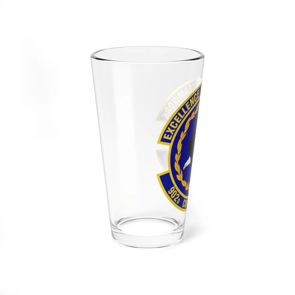 902d Contracting Squadron (U.S. Air Force) Pint Glass 16oz-Go Mug Yourself