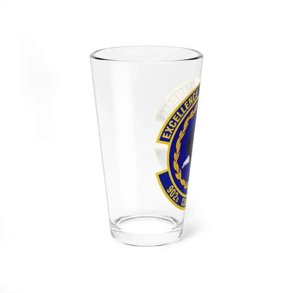 902d Contracting Squadron (U.S. Air Force) Pint Glass 16oz - Go Mug Yourself
