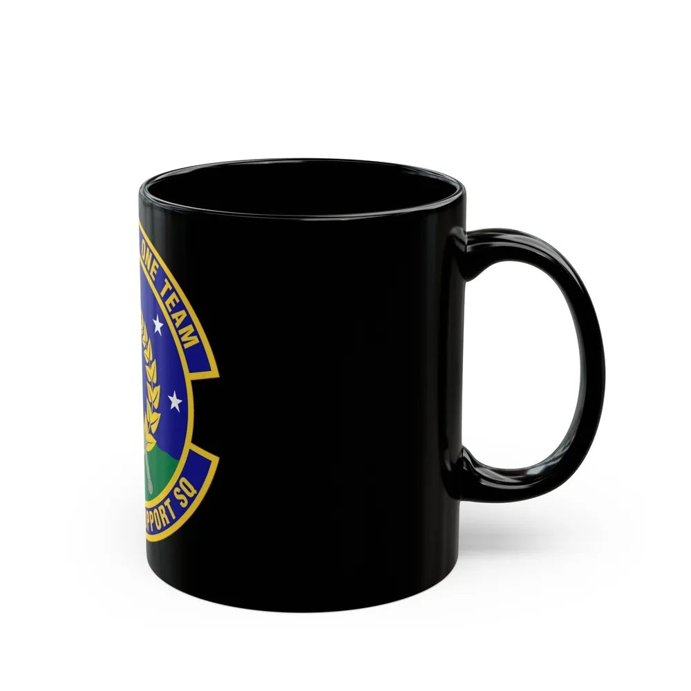 902d Force Support Squadron (U.S. Air Force) Black Coffee Mug-Go Mug Yourself