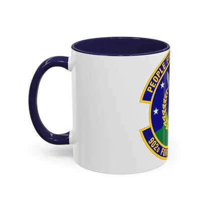 902d Force Support Squadron (U.S. Air Force) Accent Coffee Mug - Go Mug Yourself