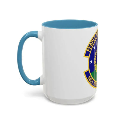 902d Force Support Squadron (U.S. Air Force) Accent Coffee Mug - Go Mug Yourself