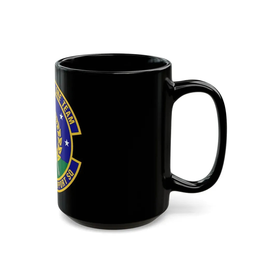 902d Force Support Squadron (U.S. Air Force) Black Coffee Mug - Go Mug Yourself