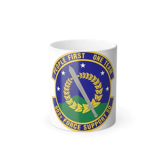902d Force Support Squadron (U.S. Air Force) Color Changing Coffee Mug 11oz - Go Mug Yourself