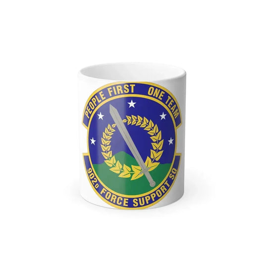 902d Force Support Squadron (U.S. Air Force) Color Changing Coffee Mug 11oz - Go Mug Yourself