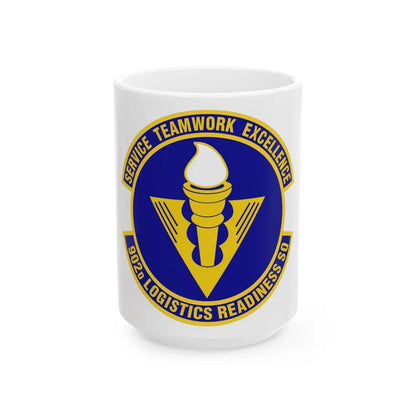 902d Logistics Readiness Squadron (U.S. Air Force) White Coffee Mug-15oz-Go Mug Yourself