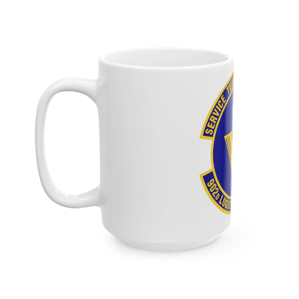 902d Logistics Readiness Squadron (U.S. Air Force) White Coffee Mug-Go Mug Yourself