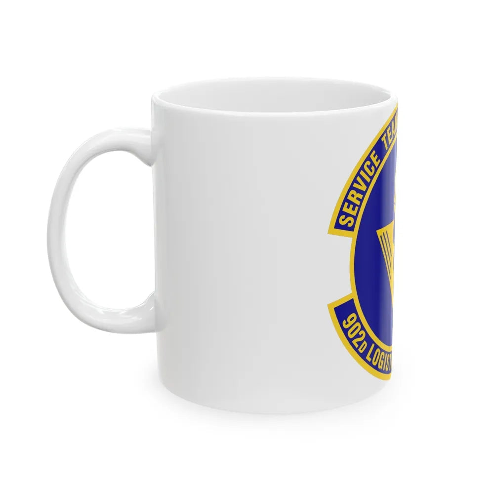 902d Logistics Readiness Squadron (U.S. Air Force) White Coffee Mug-Go Mug Yourself