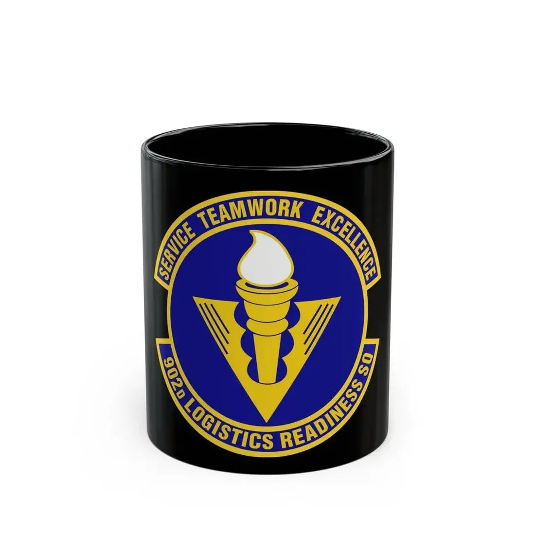 902d Logistics Readiness Squadron (U.S. Air Force) Black Coffee Mug 11oz - Go Mug Yourself
