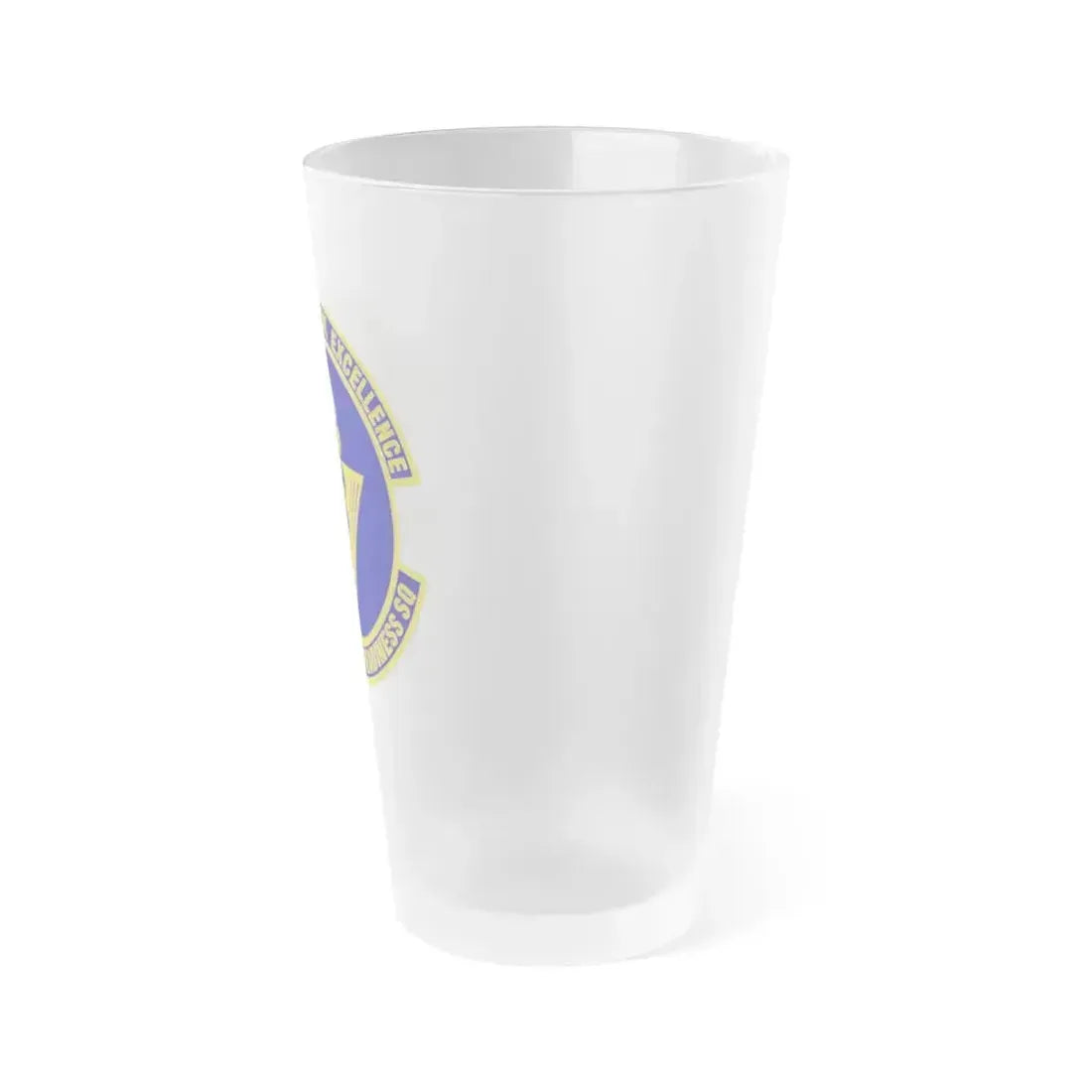902d Logistics Readiness Squadron (U.S. Air Force) Frosted Pint Glass 16oz - Go Mug Yourself