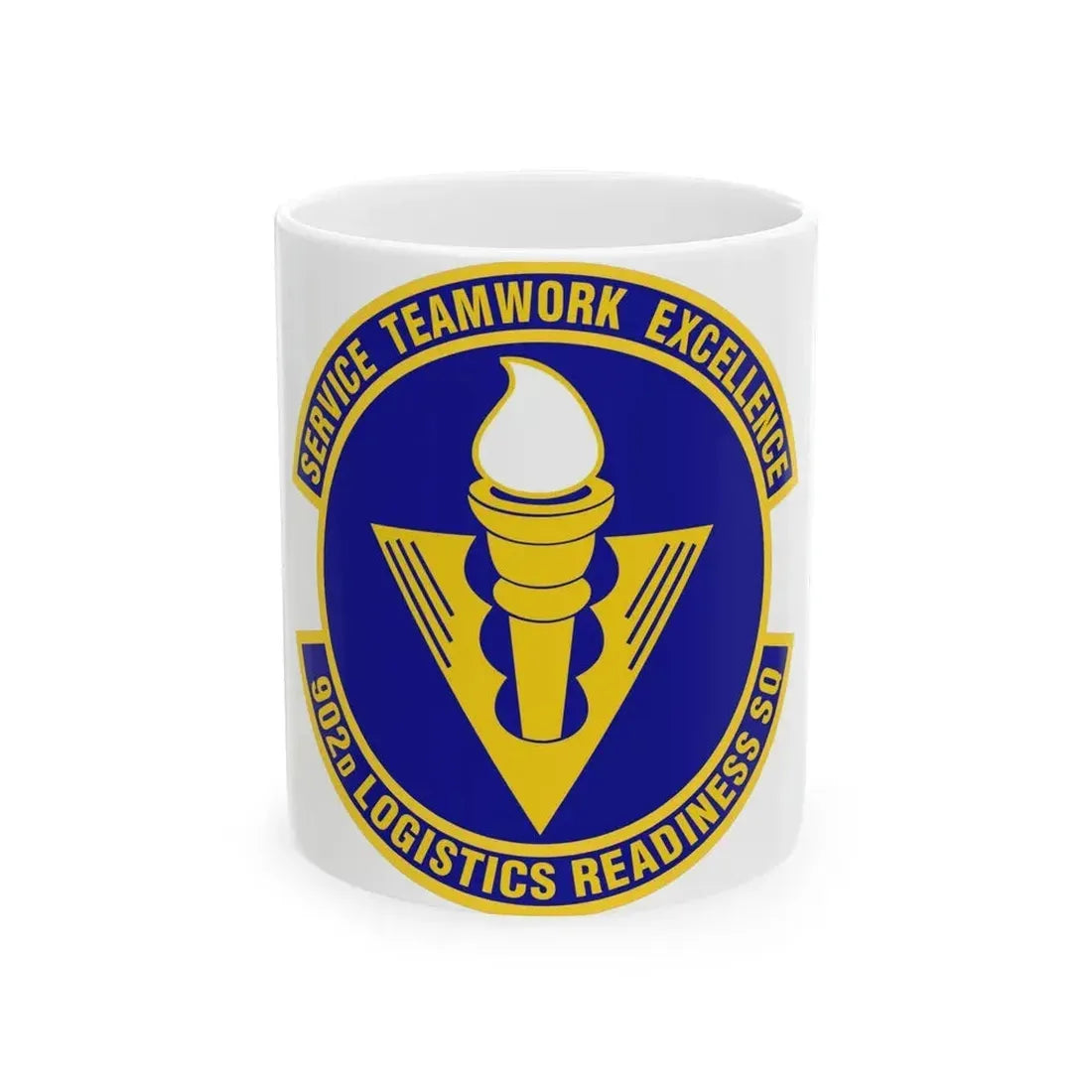 902d Logistics Readiness Squadron (U.S. Air Force) White Coffee Mug 11oz - Go Mug Yourself