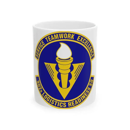 902d Logistics Readiness Squadron (U.S. Air Force) White Coffee Mug 11oz - Go Mug Yourself