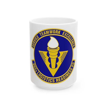 902d Logistics Readiness Squadron (U.S. Air Force) White Coffee Mug 15oz - Go Mug Yourself