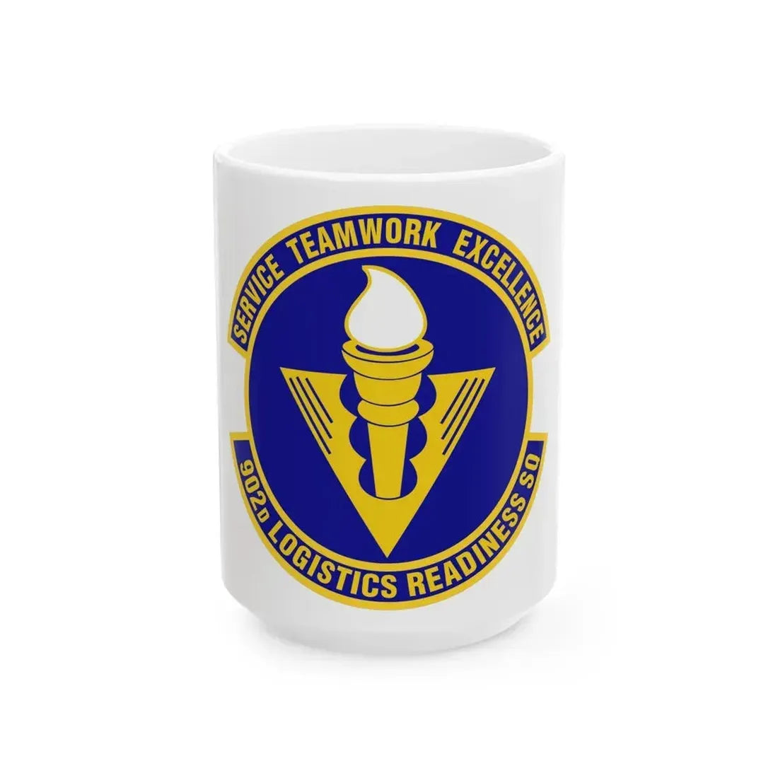 902d Logistics Readiness Squadron (U.S. Air Force) White Coffee Mug 15oz - Go Mug Yourself