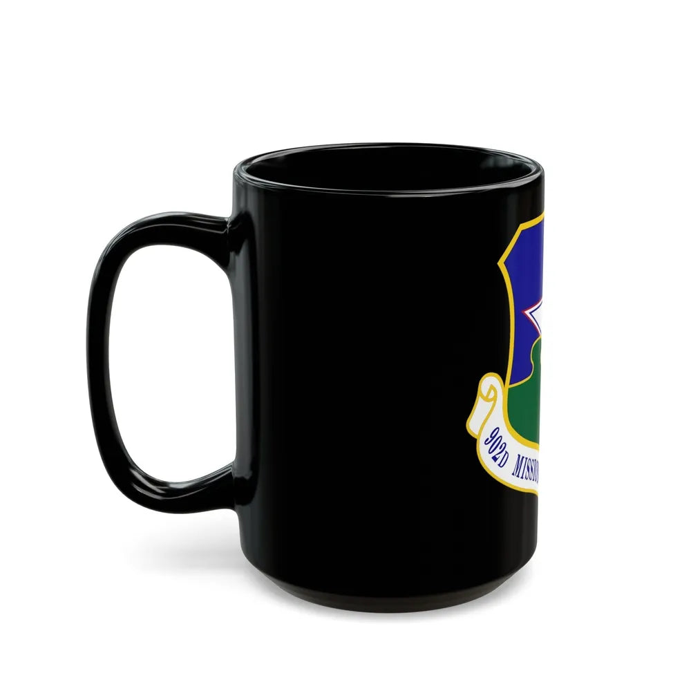 902d Mission Support Group (U.S. Air Force) Black Coffee Mug-Go Mug Yourself