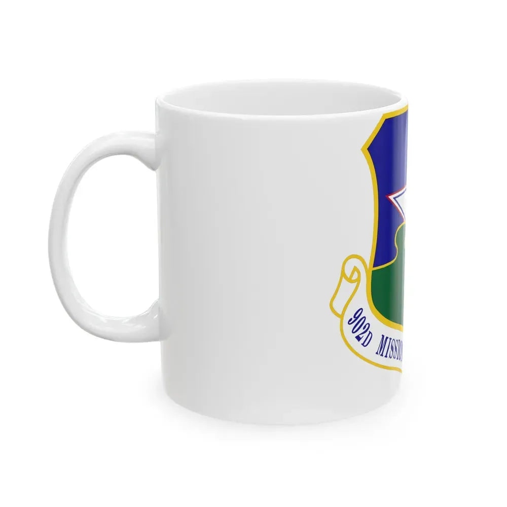 902d Mission Support Group (U.S. Air Force) White Coffee Mug - Go Mug Yourself