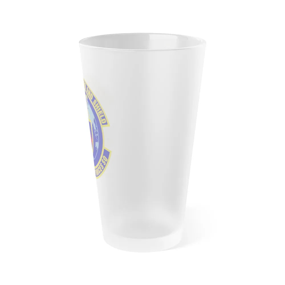 902d Security Forces Squadron (U.S. Air Force) Frosted Pint Glass 16oz-Go Mug Yourself