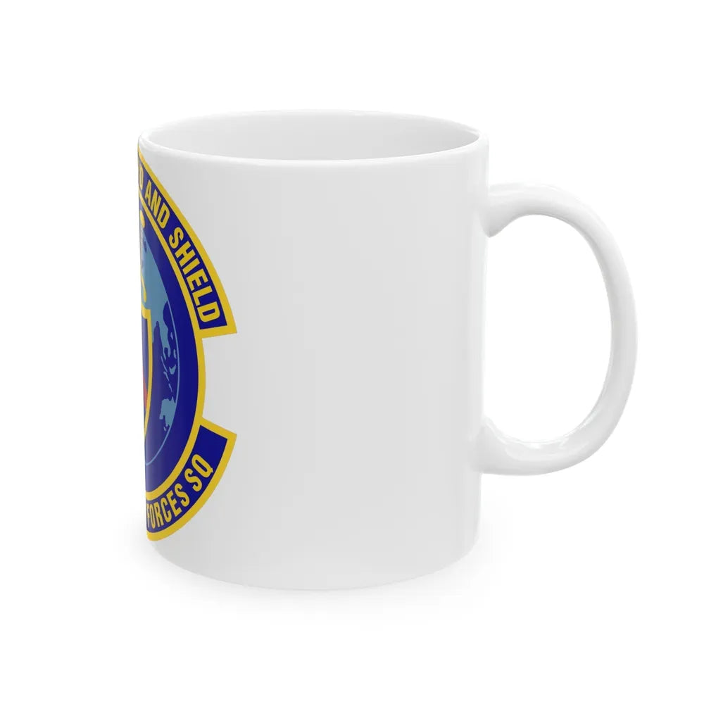 902d Security Forces Squadron (U.S. Air Force) White Coffee Mug-Go Mug Yourself