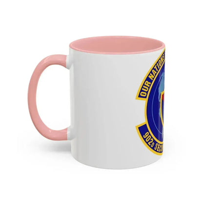 902d Security Forces Squadron (U.S. Air Force) Accent Coffee Mug - Go Mug Yourself