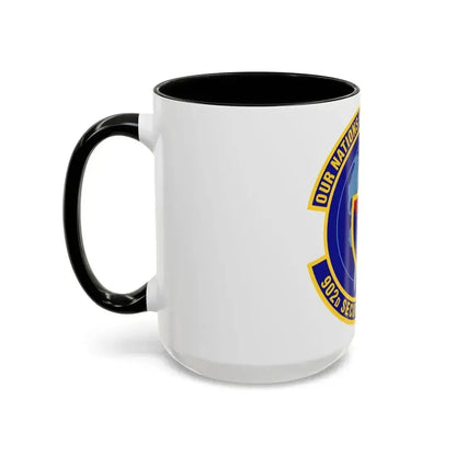 902d Security Forces Squadron (U.S. Air Force) Accent Coffee Mug - Go Mug Yourself